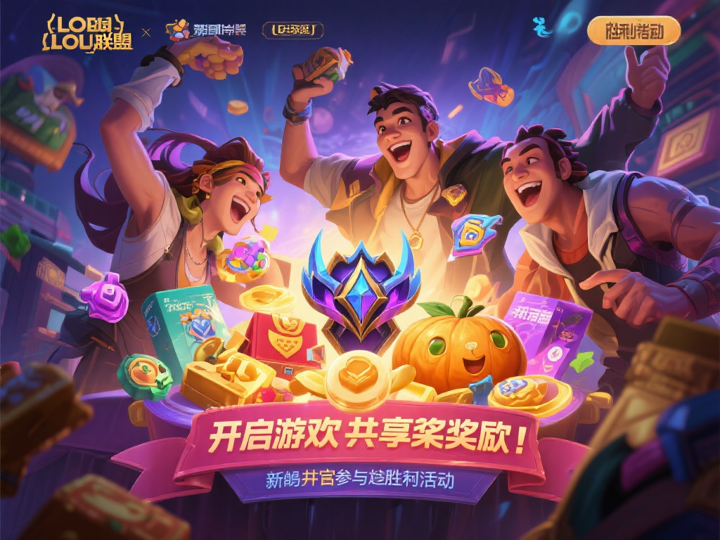 参与LOL官网活动，和好友共同分享丰厚奖励！