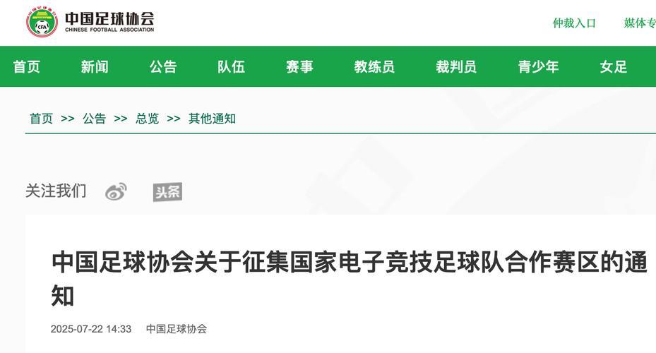 足协宣布组建电子国足！线下输多了 要在线上翻盘？